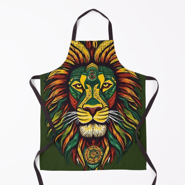 Artikelvorschau, Mandala Jamaican rasta art lion mandala entworfen und verkauft von MDCGraphics.