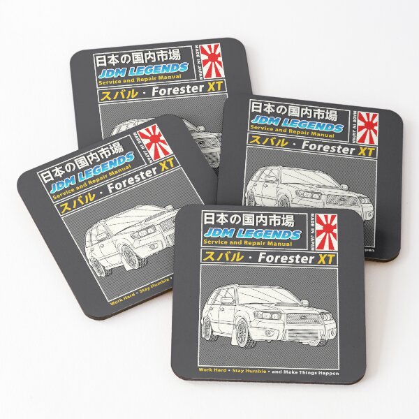 Item preview, Subie Forester STi XT 2007 Manual Book Cover designed and sold by JDM Guyvit.