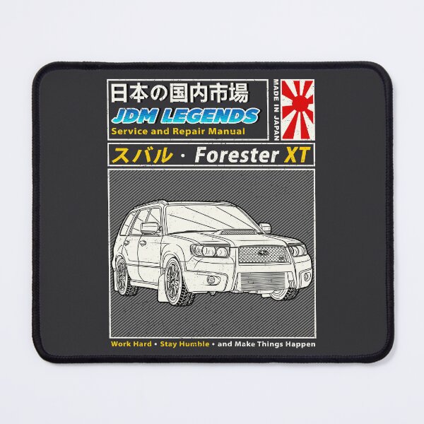 Item preview, Subie Forester STi XT 2007 Manual Book Cover designed and sold by JDM Guyvit.