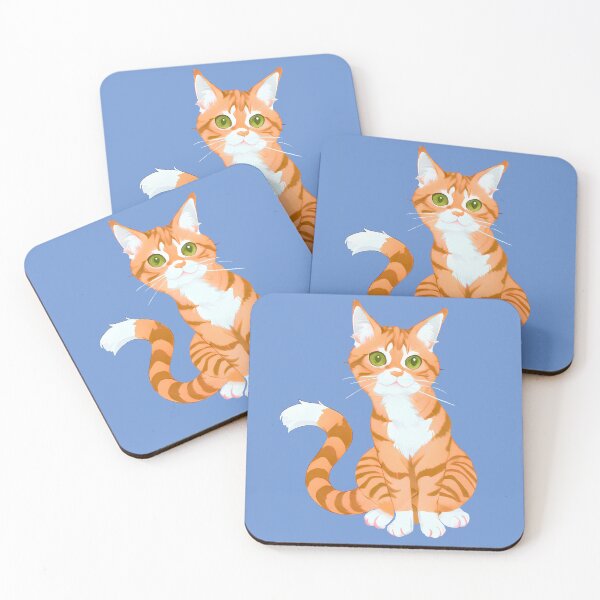 Item preview, Cute Cat - Orange Tabby designed and sold by AITearsArt.