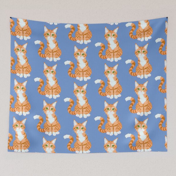 Item preview, Cute Cat - Orange Tabby designed and sold by AITearsArt.