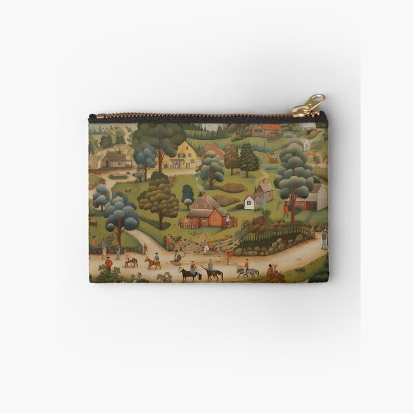 Item preview, Rural Retro Folklore Landscape designed and sold by SingularityGeek.