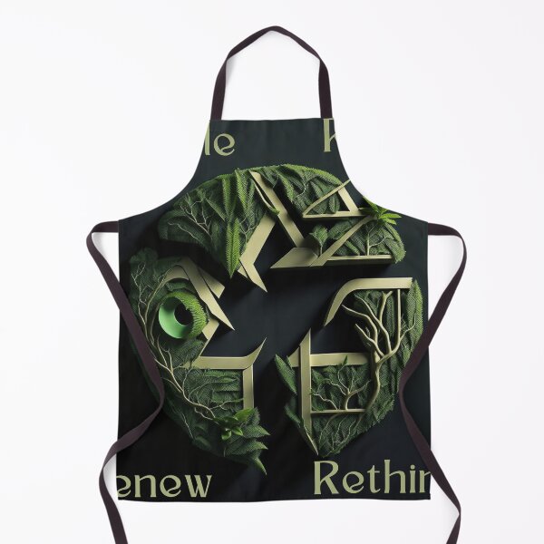Item preview, Recycle Reuse Renew Rethink| Eco-Friendly| Sustainability designed and sold by RedArtG09.