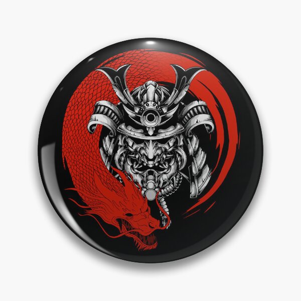Item preview, samurai and dragon designed and sold by adrart7.
