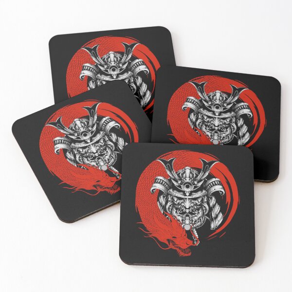 Item preview, samurai and dragon designed and sold by adrart7.