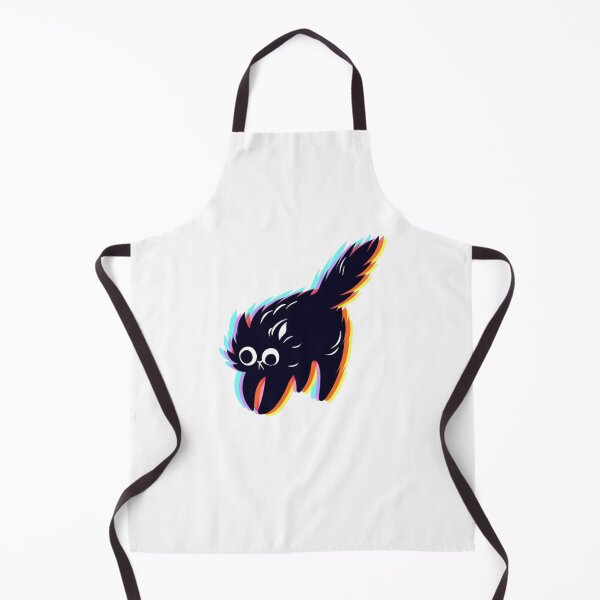 Item preview, Sci-Fi Cat Drawing with Glitch Effect: Psychedelic Neon Design designed and sold by AbundanceSeed.