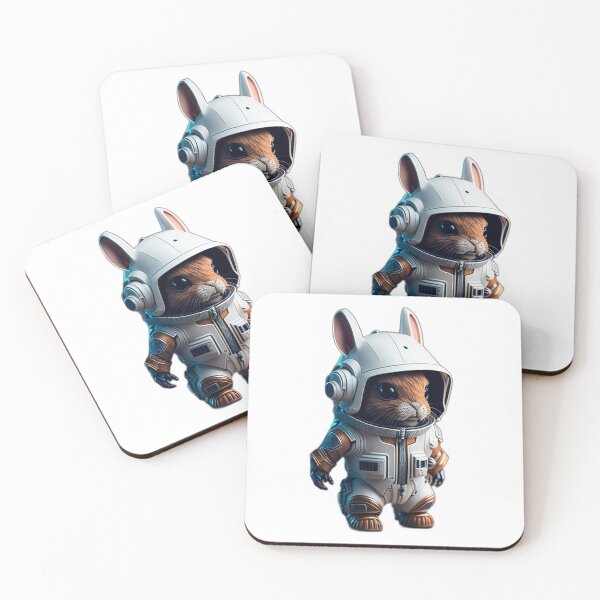 Item preview, space rabbit of the future designed and sold by Spantahuesos.