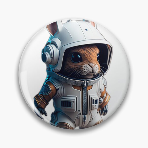 Item preview, space rabbit of the future designed and sold by Spantahuesos.