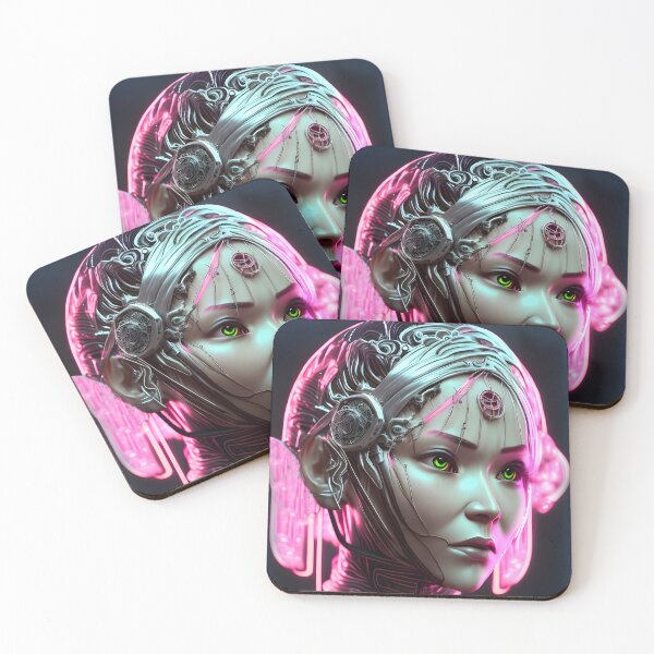 Item preview, Cybernetic robot girl computes designed and sold by magikman65.
