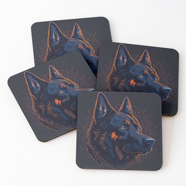 Item preview, Photorealistic German shepherd| Dog T-shirt Design| Dog Design| Pet T-shirt designed and sold by RedArtG09.