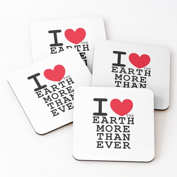 Item preview, I love the earth more than ever The world is a better place if we all love the world and take care of the world. designed and sold by Billion-design.