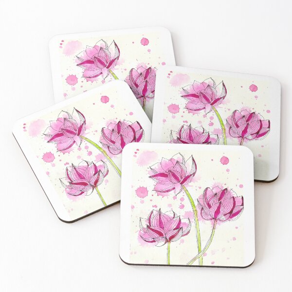 Item preview, Pink Lotus designed and sold by Tintedmystery.