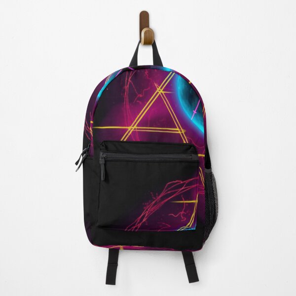 Item preview, neon mystical diagram over earth designed and sold by Bohabaz.