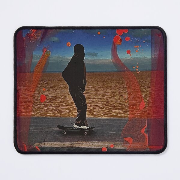 Item preview, Board to Death | Original Artwork on Photograph by Nicholas Brendon designed and sold by NickyBrendon.