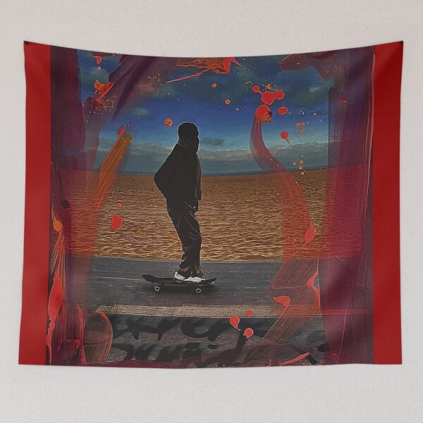 Item preview, Board to Death | Original Artwork on Photograph by Nicholas Brendon designed and sold by NickyBrendon.