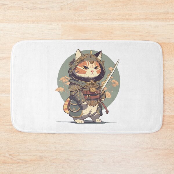 Artikelvorschau, Samurai-Katze edo entworfen und verkauft von Hrod-design.