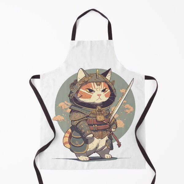 Artikelvorschau, Samurai-Katze edo entworfen und verkauft von Hrod-design.