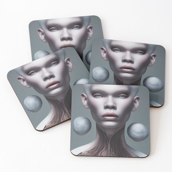 Item preview, AI Sci Fi Portrait designed and sold by Kajal Krishna.