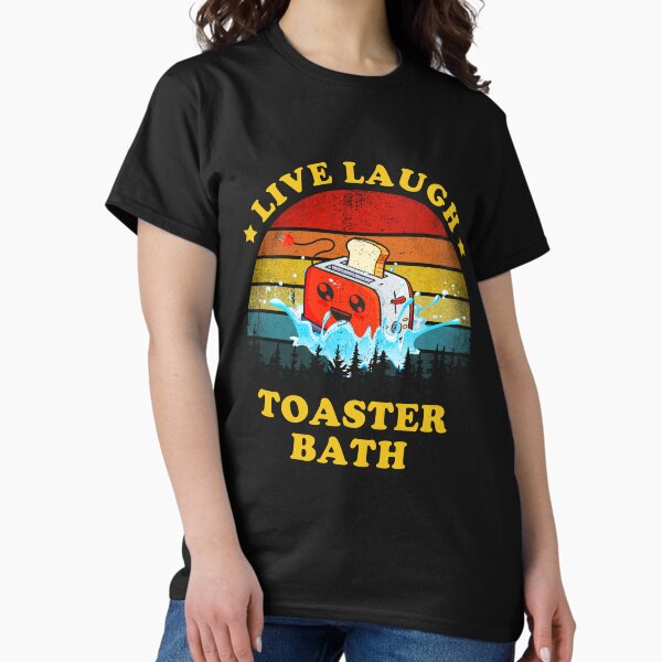Item preview, Live Laugh Toaster Bath Funny Inspirational Quote designed and sold by RosannaArt.