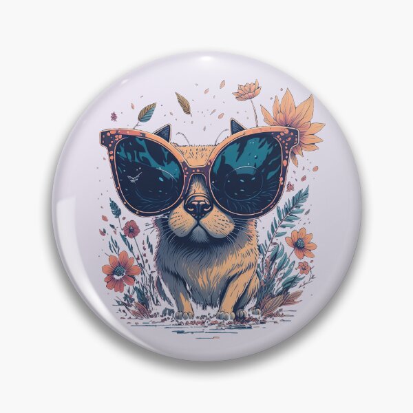 Item preview, Cute dog, huge sunglasses designed and sold by Saltys-Shop.