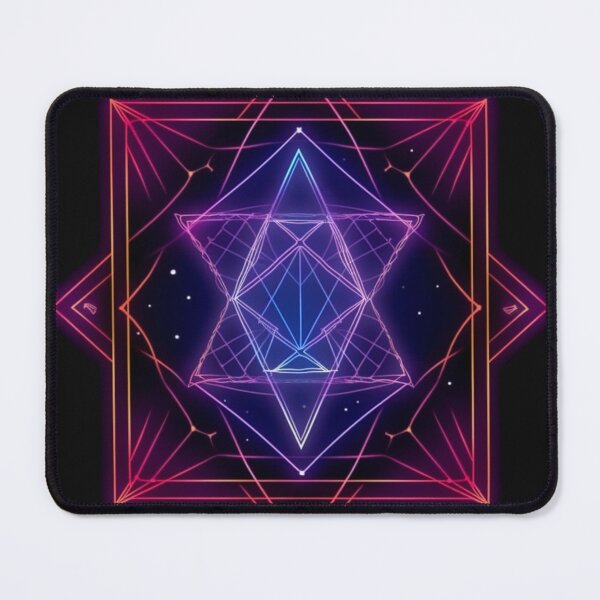 Item preview, mystical neon diagram in space designed and sold by Bohabaz.