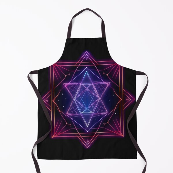 Item preview, mystical neon diagram in space designed and sold by Bohabaz.