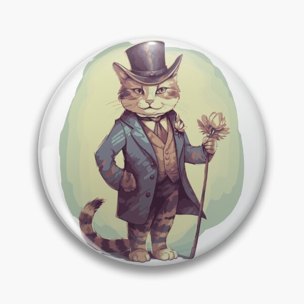 Item preview, Dapper Cat  designed and sold by Cody Bertasso.