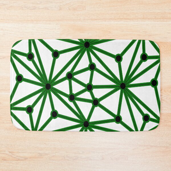 Item preview, Abstract geometric pattern - green. designed and sold by K.S ART.