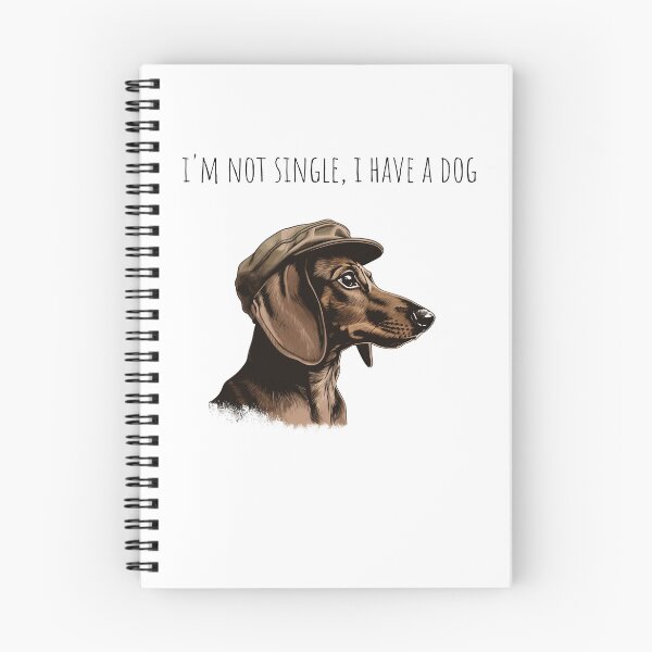 Item preview, Dachshund - I'm not single designed and sold by DanellyDesigns.