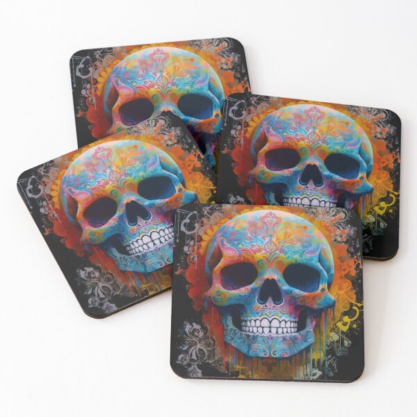 Item preview, a skull tag street art designed and sold by Bohabaz.