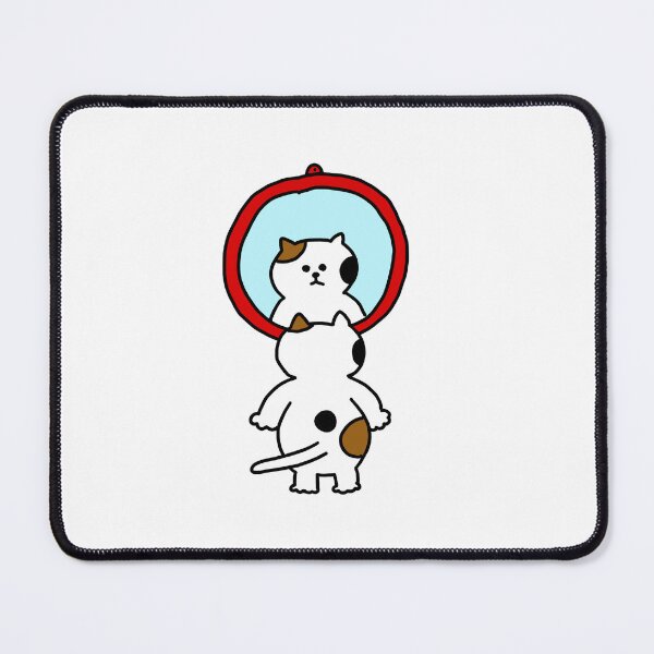 Item preview, a Cat in front of a mirror designed and sold by superbaechoo.