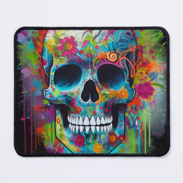 Item preview, skull street art graffiti designed and sold by Bohabaz.