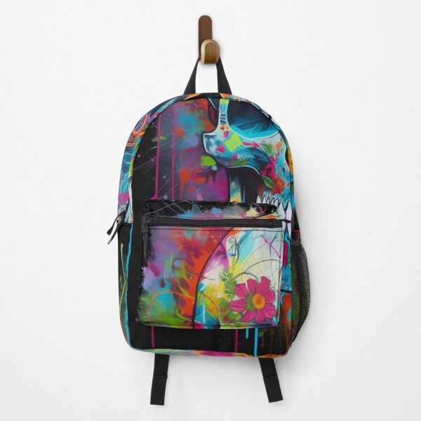 Item preview, skull street art graffiti designed and sold by Bohabaz.