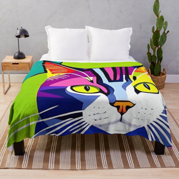 Item preview, Abstract British Cat designed and sold by AlexanderNorweg.