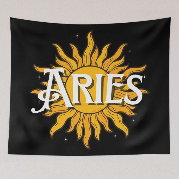 Item preview, Celestial Sun in Aries design. designed and sold by CreativeStrand.