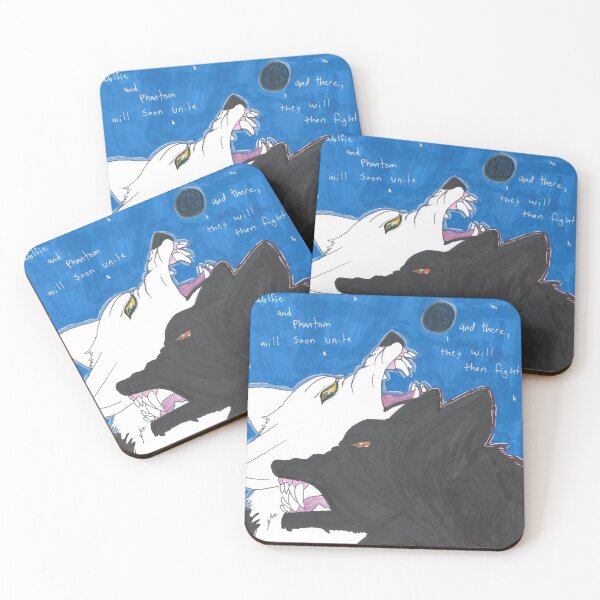 Item preview, Wolfie and Phantom Will Unite designed and sold by Amber Opphile.