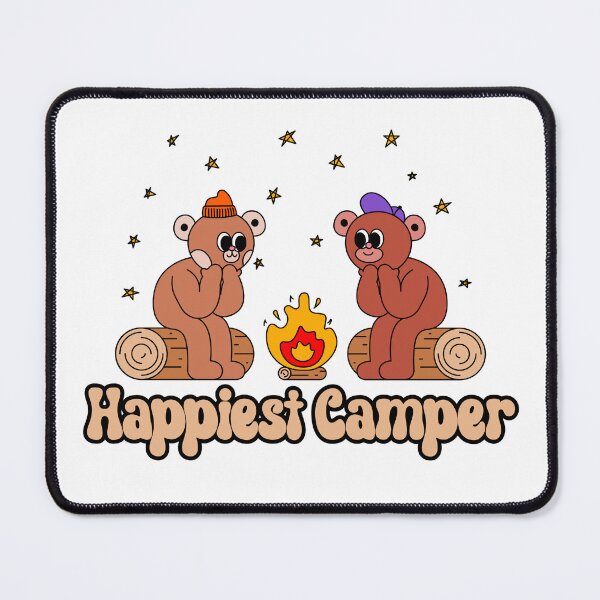 Item preview, Happiest Camper - Teddy Bears' Bonfire Night under the Stars designed and sold by ElLocoMus.
