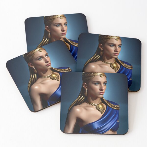 Item preview, Divine Wisdom: A Portrait of Athena designed and sold by ZarliaShop.