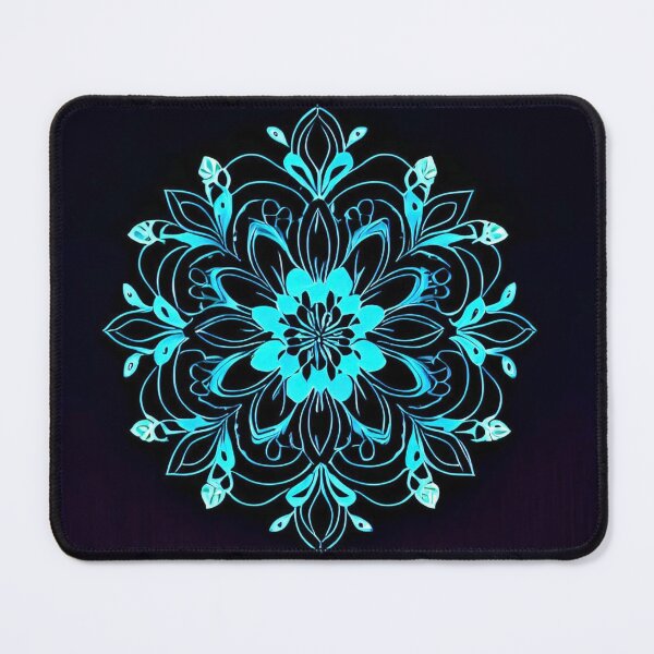 Item preview, Blue flower pattern designed and sold by UllaSformat.