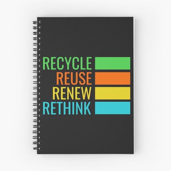 Item preview, Recycle reuse renew rethink colors designed and sold by somi3art.