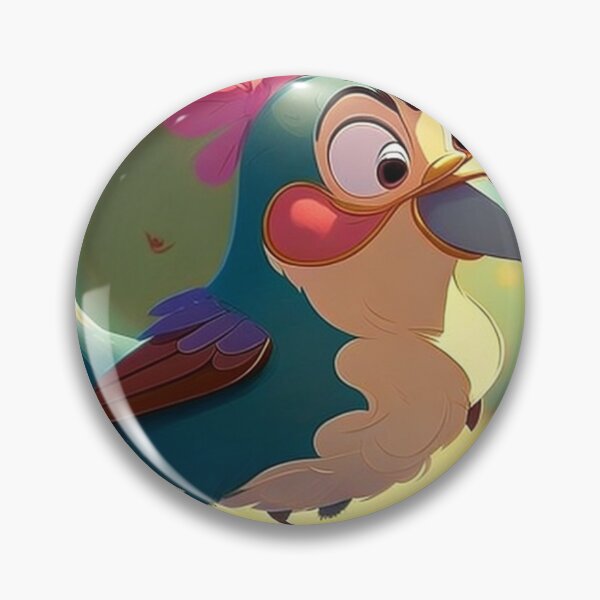 Item preview, Funny animated bird designed and sold by masteriven.