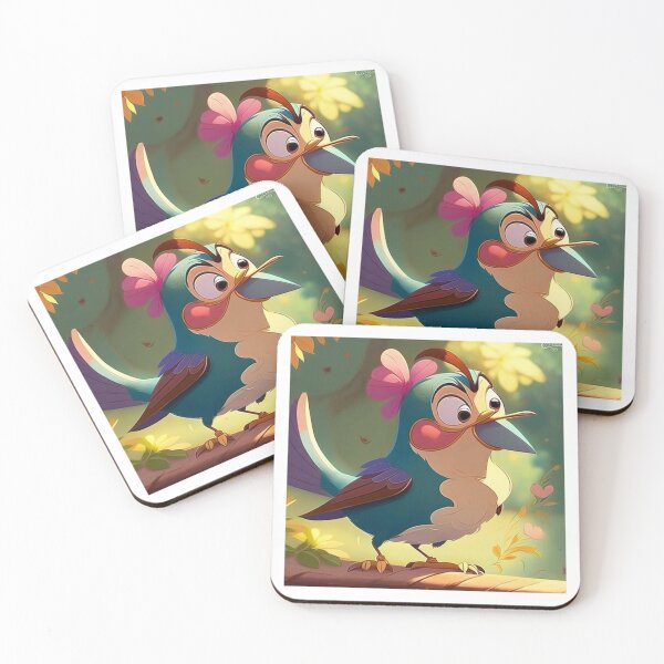 Item preview, Funny animated bird designed and sold by masteriven.