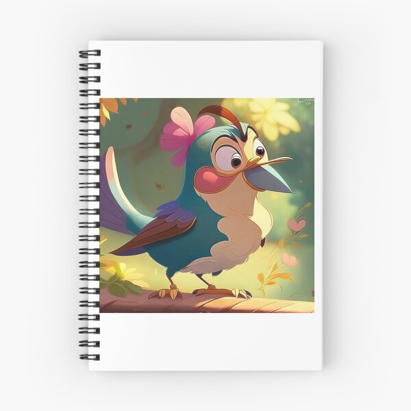 Item preview, Funny animated bird designed and sold by masteriven.