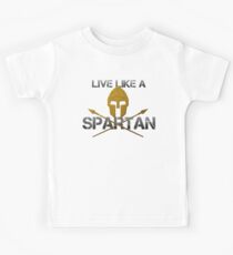 Live like a Spartan! Kids Tee