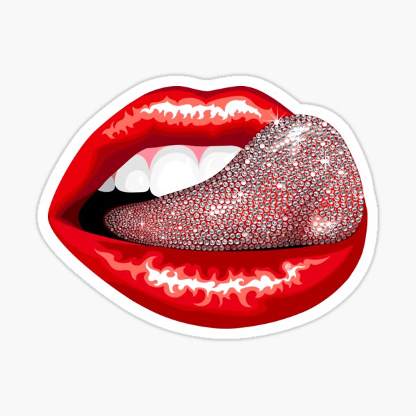 YUMMY Lips Holographic Sticker — YUMMY