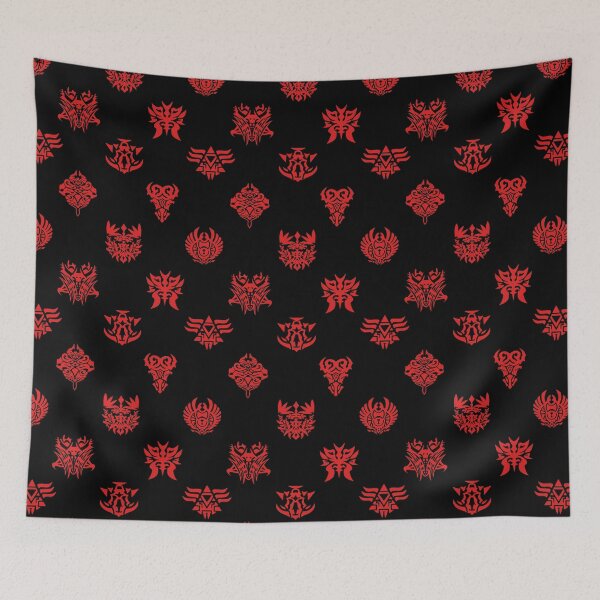 Item preview, FFXIV Ascian Mask Glyph Pattern Final Fantasy XIV 14 designed and sold by YA Lit Reads.