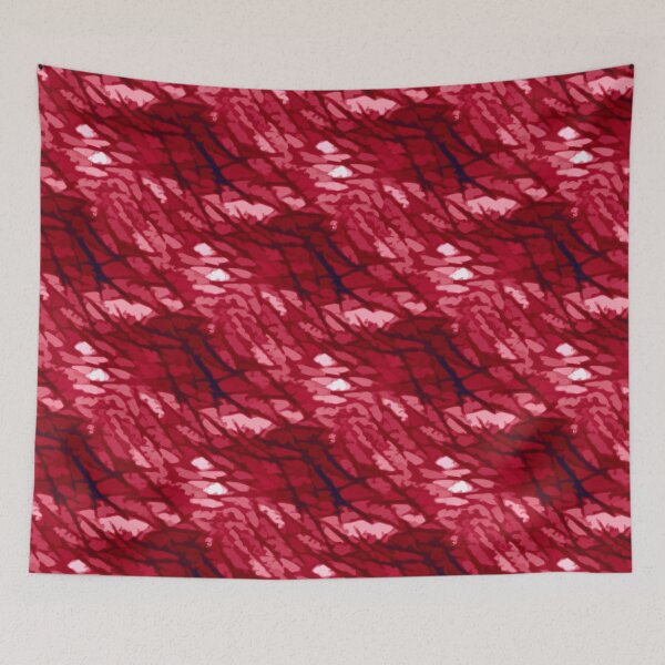 Item preview, Skin Inspired Abstract Print Red designed and sold by ThatIsSomething.
