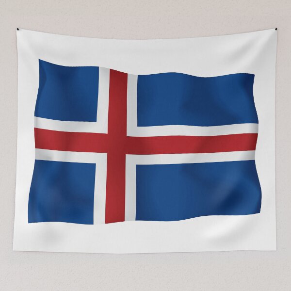 Item preview, 3D Animated Waving Flag of Iceland designed and sold by drsaver.