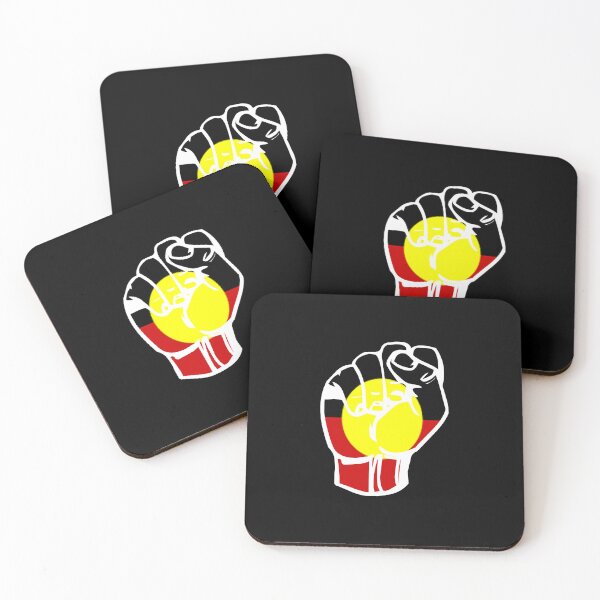 Item preview, Aboriginal Australia Distressed Flag Victory Hand designed and sold by Manoroma.