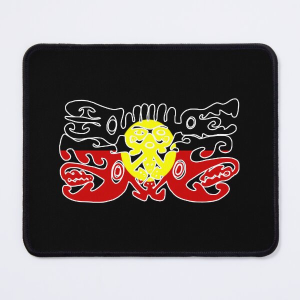 Item preview, Aboriginal Australia Distressed Flag and Art designed and sold by Manoroma.
